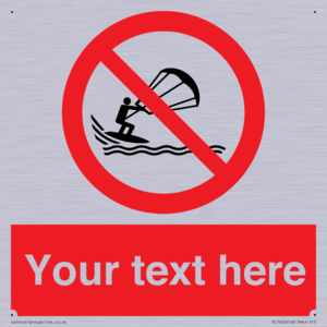 Custom No kite surfing